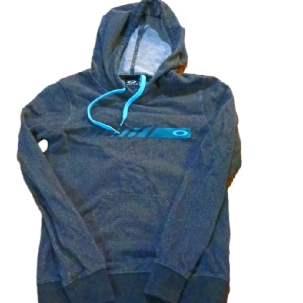 Oakley Xs Grey Girls Hooded Sweatshirt Box 19